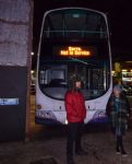 First Bus drivers strike support protest at Queens Road depot
